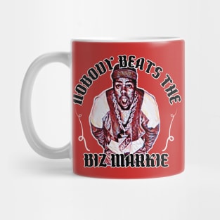 Nobody beats the biz //// Vintage Hip Hop Design Mug